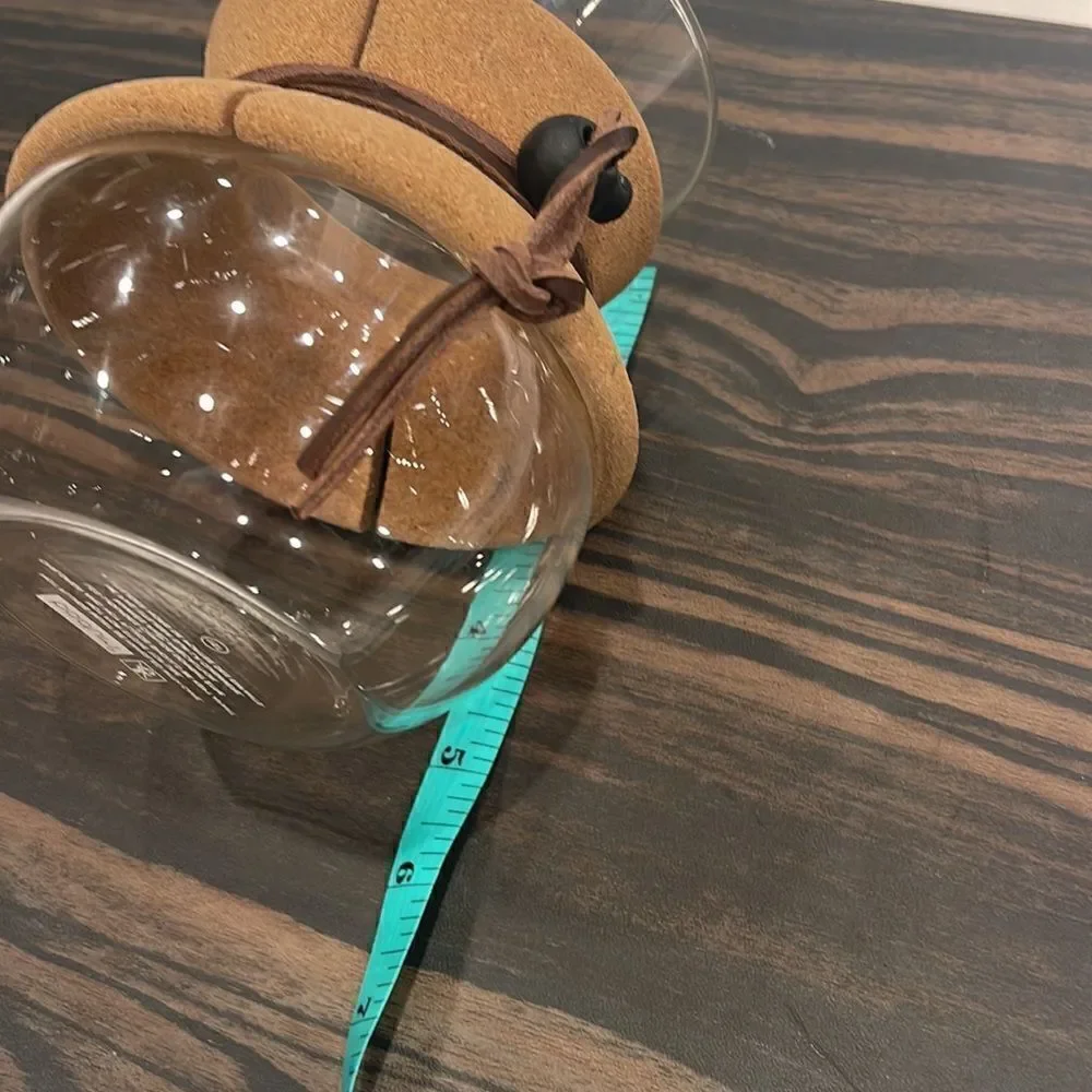 Bodum pour over, 3 cup glass, use paper filters, great for travel, hot coffee.